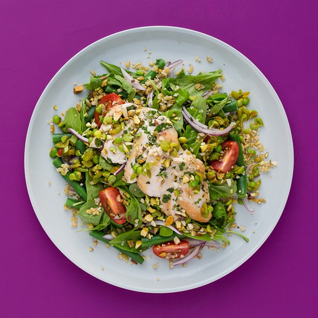 Chicken and Tomato Supergrain Salad