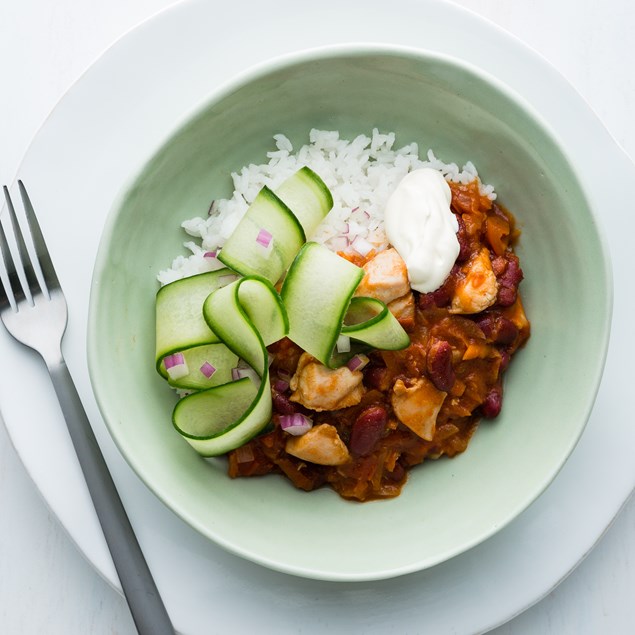 Chicken Mole with Jasmine Rice