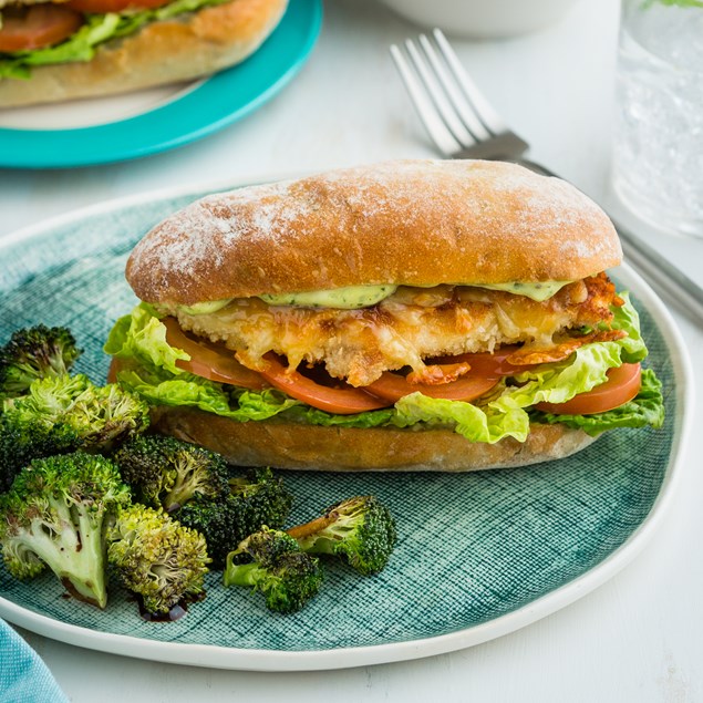 Crispy Chicken Parmigiana Subs