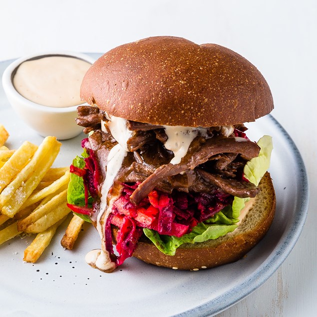 BBQ Beef Brisket with Rewena Bread