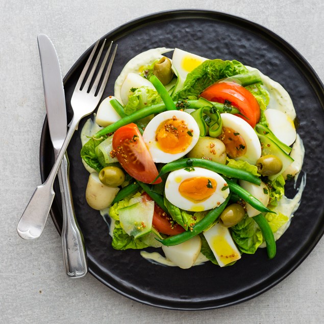 Niçoise Salad with Herb Aioli