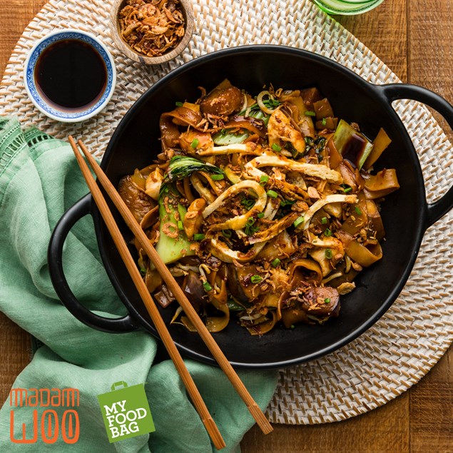 Madam Woo's Chicken Char Kway Teow Noodles 
