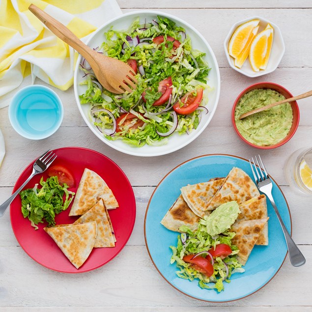 Bacon, Cheese and Pineapple Quesadillas
