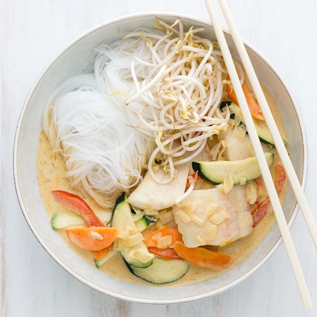 Fish Laksa with Noodles