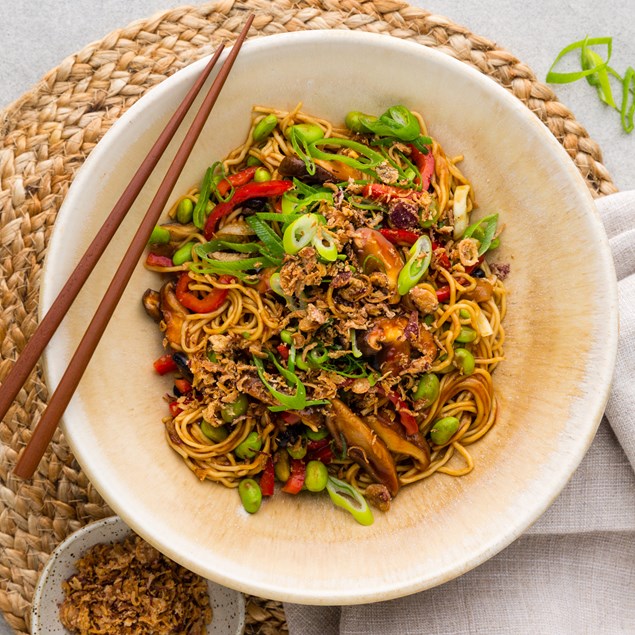 Shiitake Mushroom Yakisoba