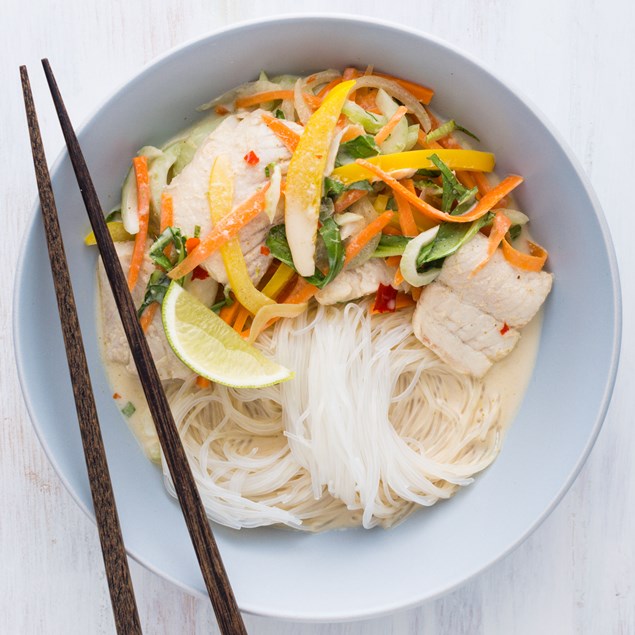 Lime-Marinated Fish in Coconut Broth 