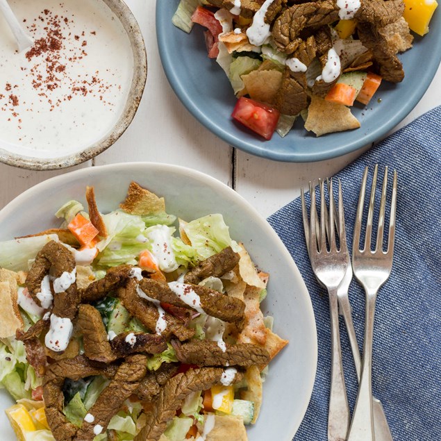 Moroccan Beef Fattoush