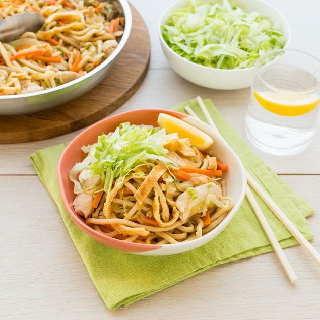 Chicken and Vegetable Mee Goreng