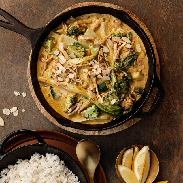 Chicken Korma Curry with Rice