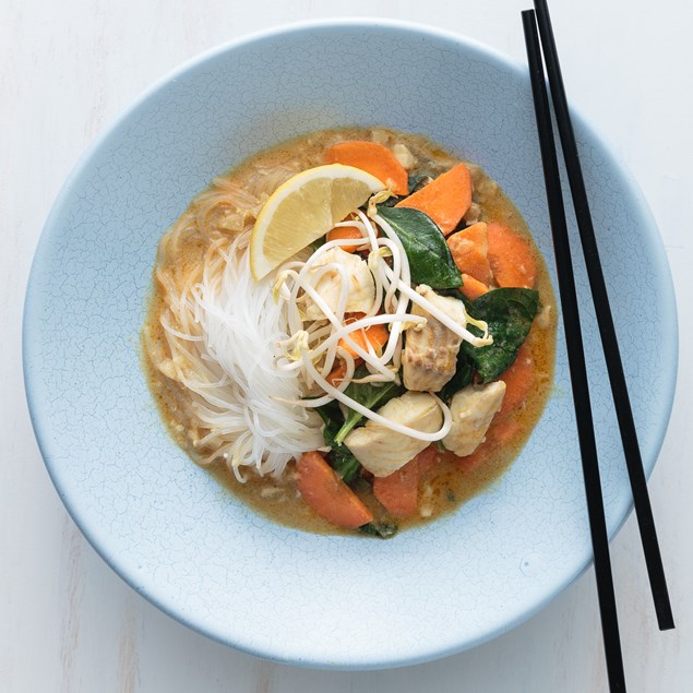 Fish Laksa with Vermicelli Noodles