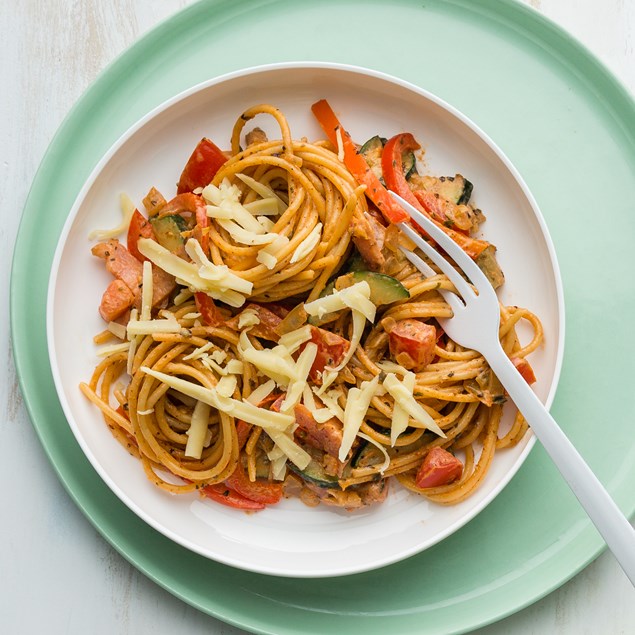 Creamy Bacon & Tomato Pasta