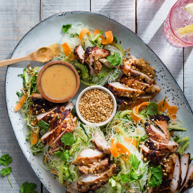 Vietnamese Chicken with Noodle Salad