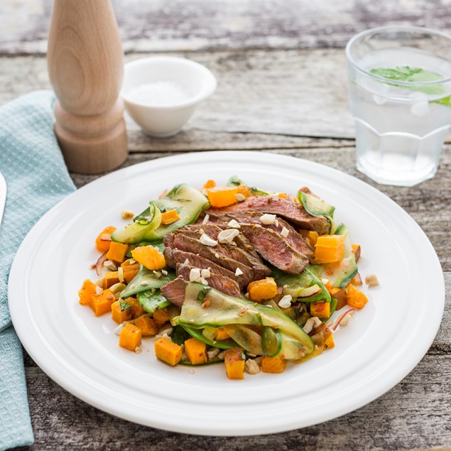 Grilled Beef Summer Salad