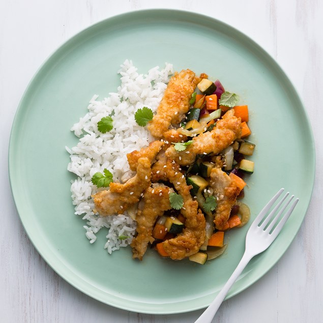 Mandarin Chicken with Jasmine Rice