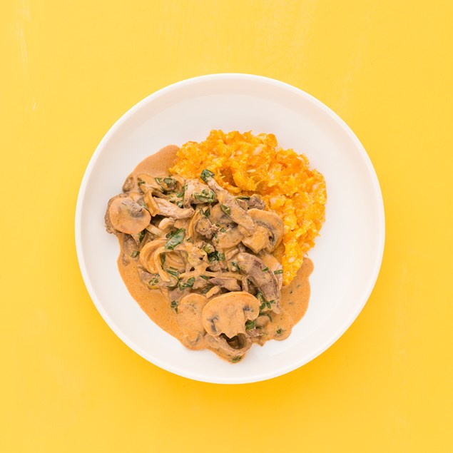 Venison Stroganoff