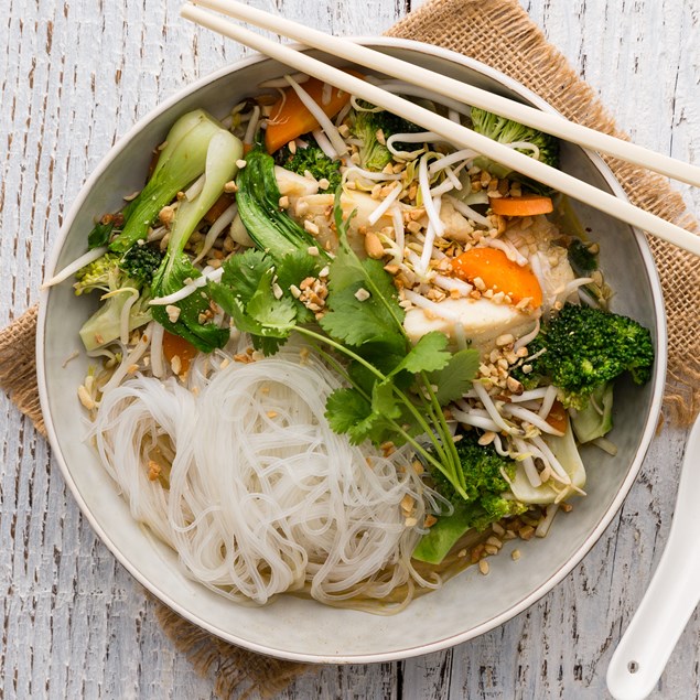 Fish Laksa with Noodles