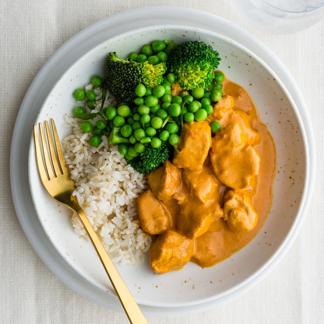 Butter Chicken with Rice