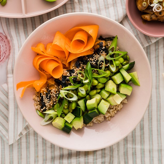 Chicken Sushi Bowls