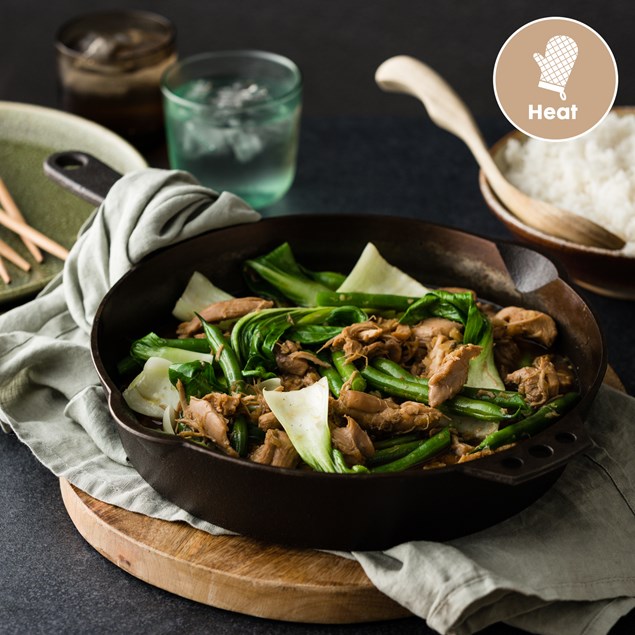 Teriyaki Ginger Chicken with Rice