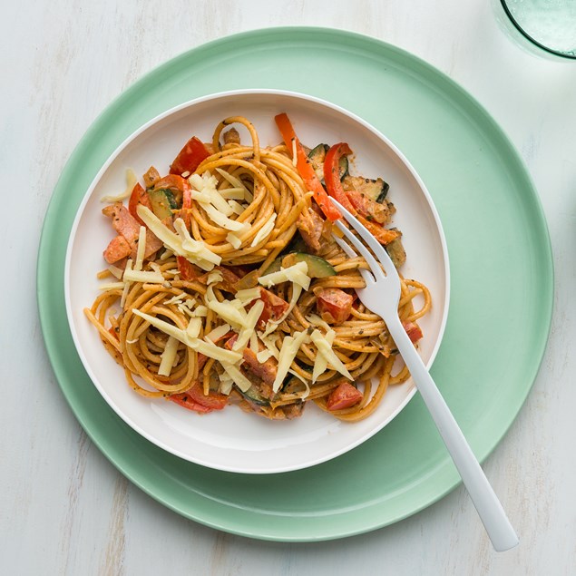 Creamy Bacon & Tomato Pasta