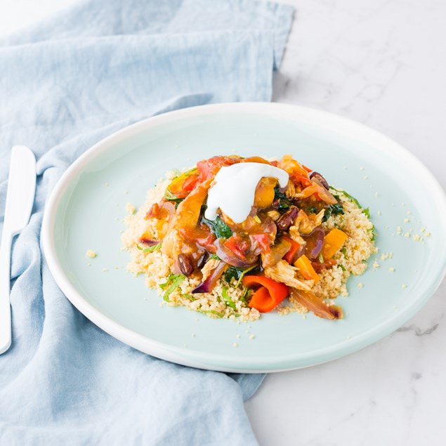 Moroccan Chicken Tagine with Couscous