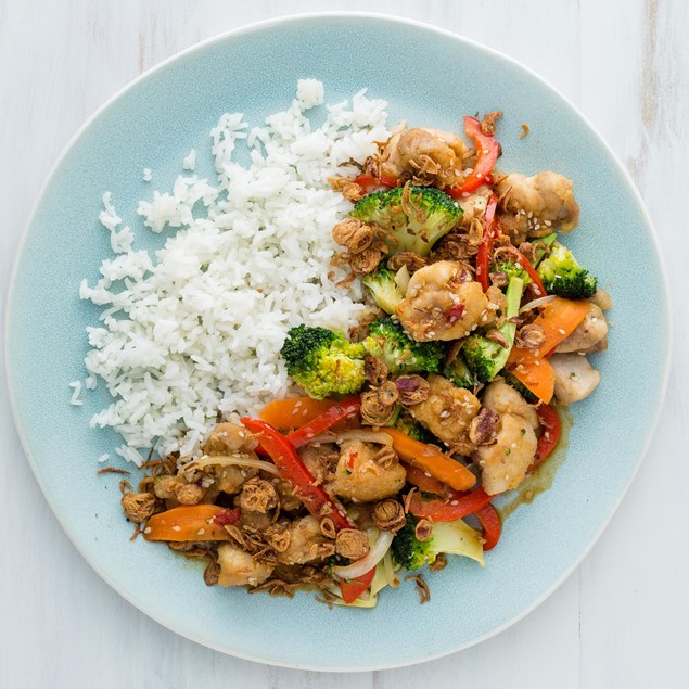 Lemon And Ginger-Glazed Chicken