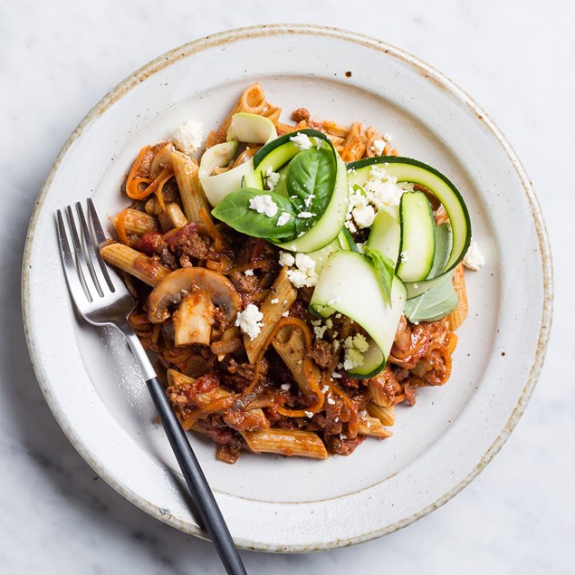 Beef and Mushroom Bolognese