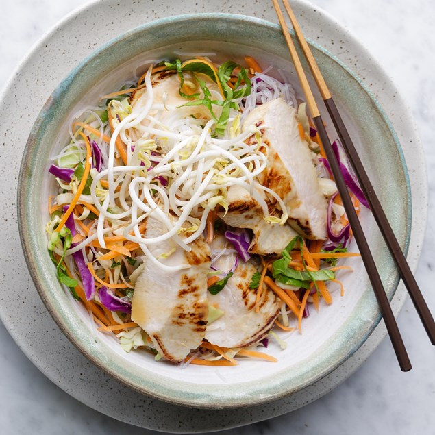 Vietnamese Chicken with Warm Noodle Salad