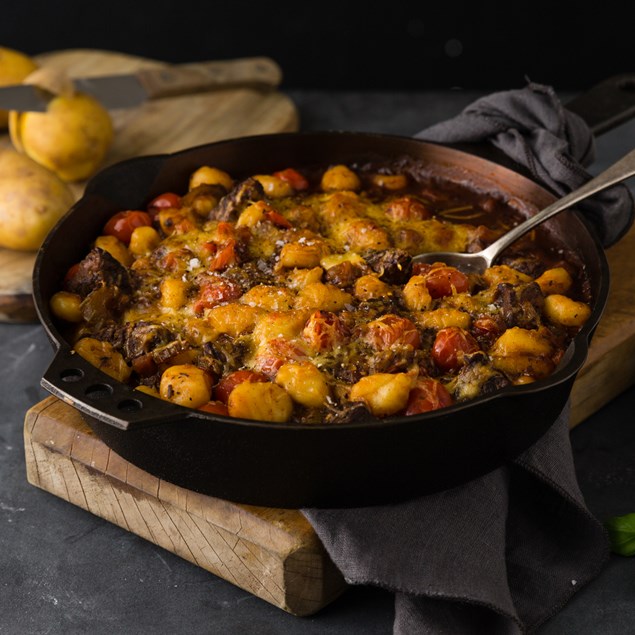 Baked Gnocchi with Lamb Ragù