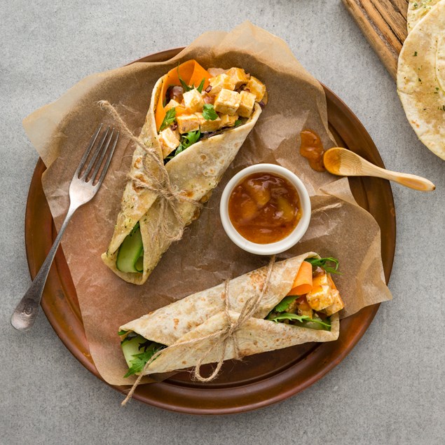 Tandoori Paneer Wraps