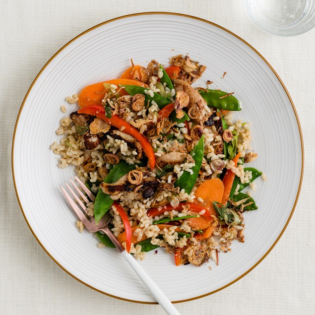 Vietnamese Chicken with Brown Rice