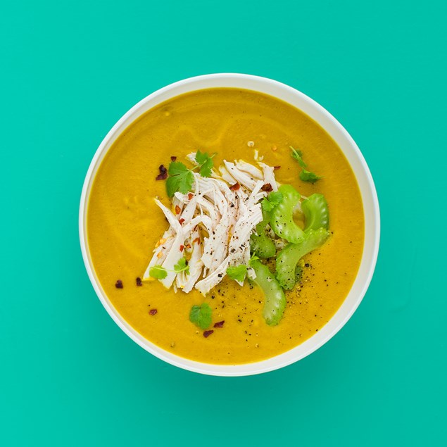 Curry-Spiced Coconut Chicken Soup