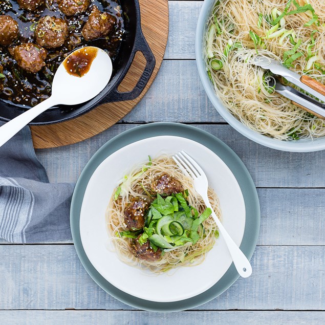 Teriyaki Pork Bowl with Vermicelli Salad