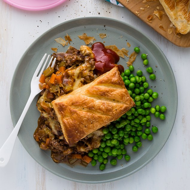 Beef Mince and Cheese Pie