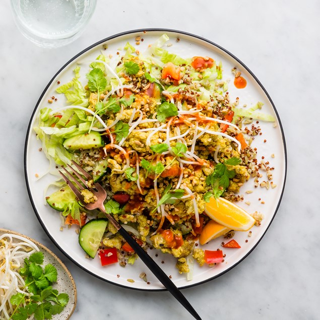 Vietnamese Chicken Laab with Lemongrass & Super Grains