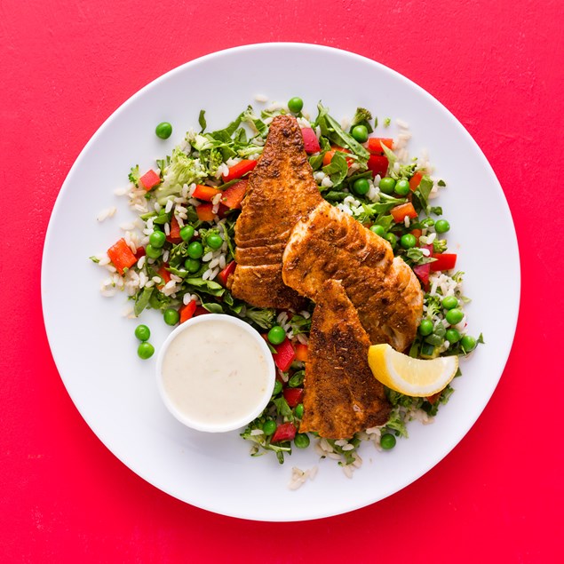 Cajun-Style Blackened Fish