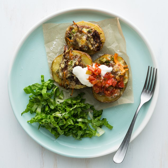 Texan Pulled Beef Jacket Potatoes 