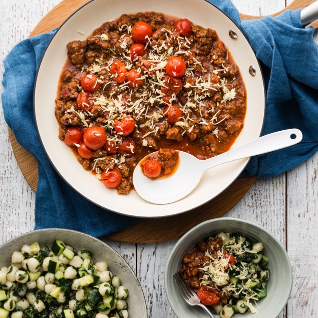 Italian Lamb with Green Gnocchi 