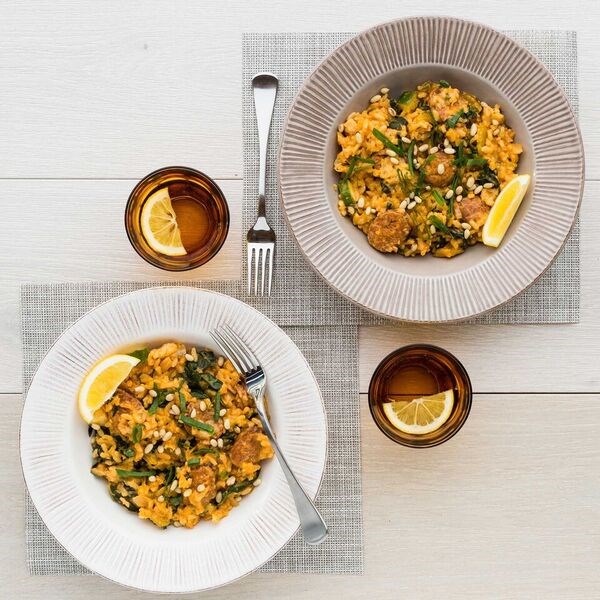 Chorizo and Courgette Risotto