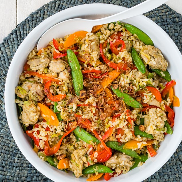 Vietnamese Chicken with Brown Rice