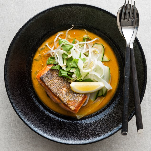 Salmon Laksa