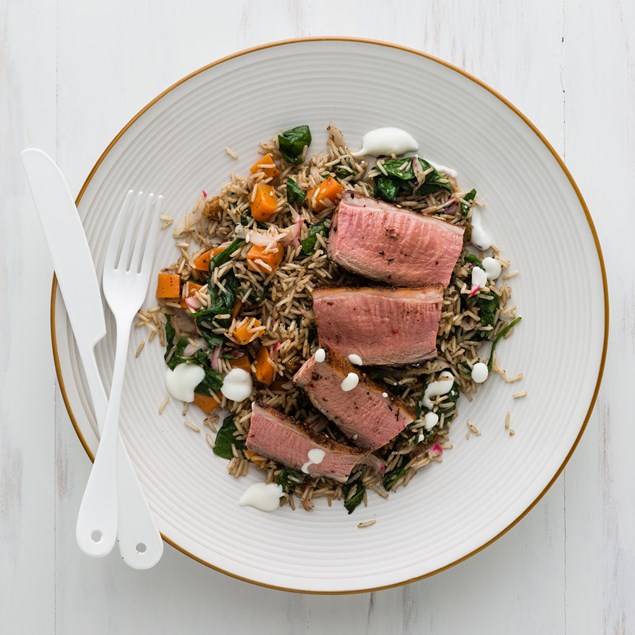 Za’atar Lamb with Jewelled Rice