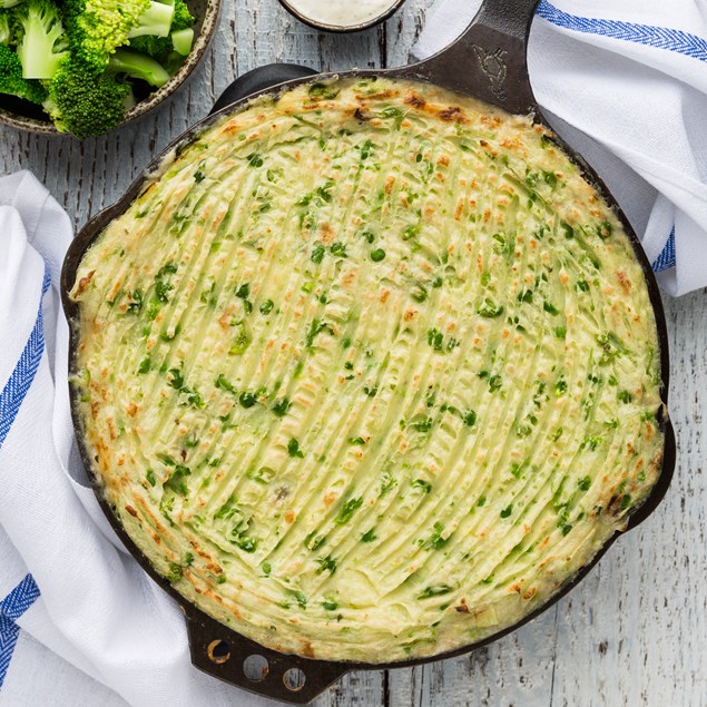 Fish Pie with Caper Aioli