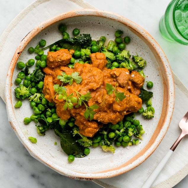 Chicken Korma Curry with Super Greens - My Food Bag