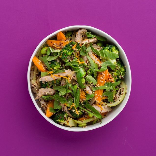 Sesame-Orange Pork