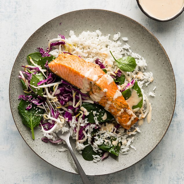 Makrut Lime  Glazed  Salmon
