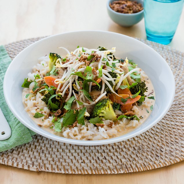 Panang Chicken Curry With Rice