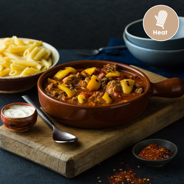 Creamy Chicken and Chorizo Penne