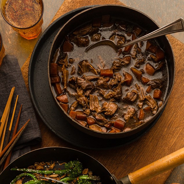 Asian Beef with Sesame Broccolini
