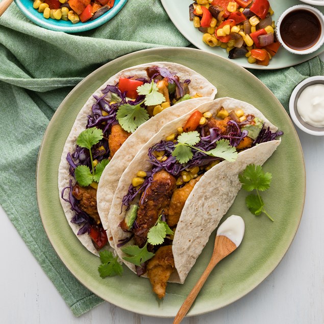 Mexican Chicken Summer Tacos